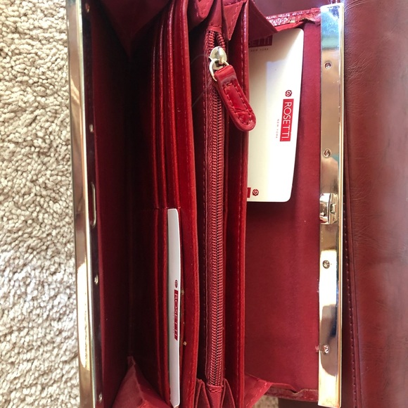 Red Leather Wallet - Picture 3 of 3